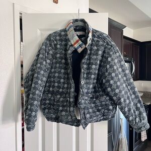 Free People Gray Patterned Jacket
